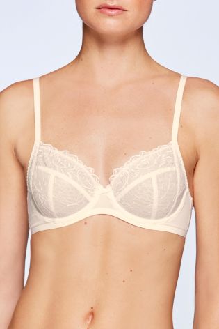 Lizzie Non Padded Embroidery Bras Two Pack